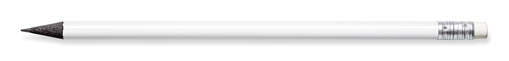 STAEDTLER Bleistift mit Radiertip, schwarz durchgefärbtes Holz