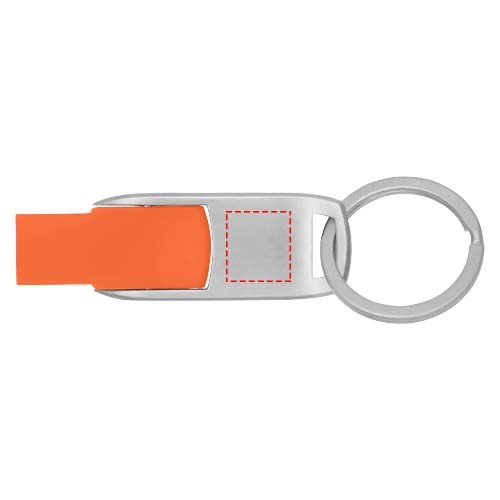 orange, silber