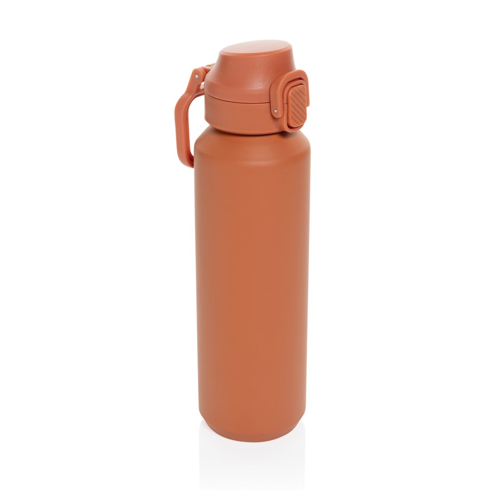 Via RCS Re-Steel Sportflasche mit Verschluss, 600ml