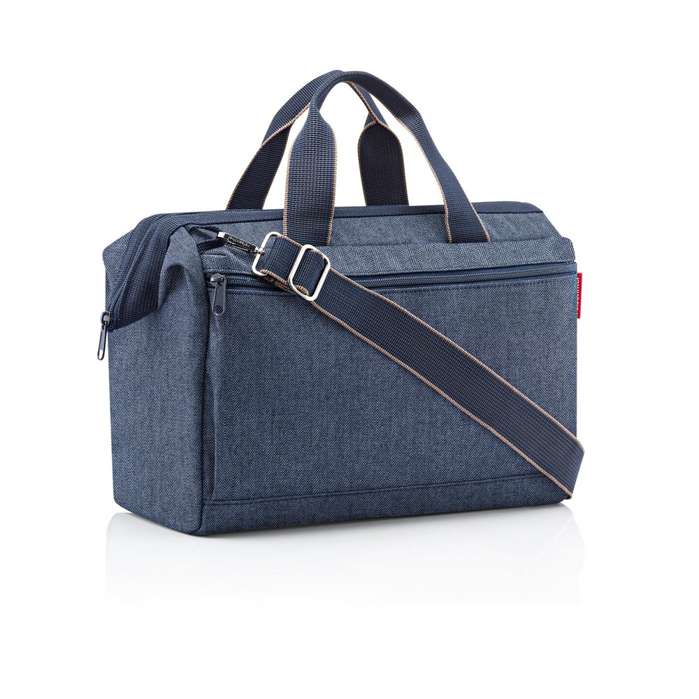 A617-MO7003 - herringbone dark blue