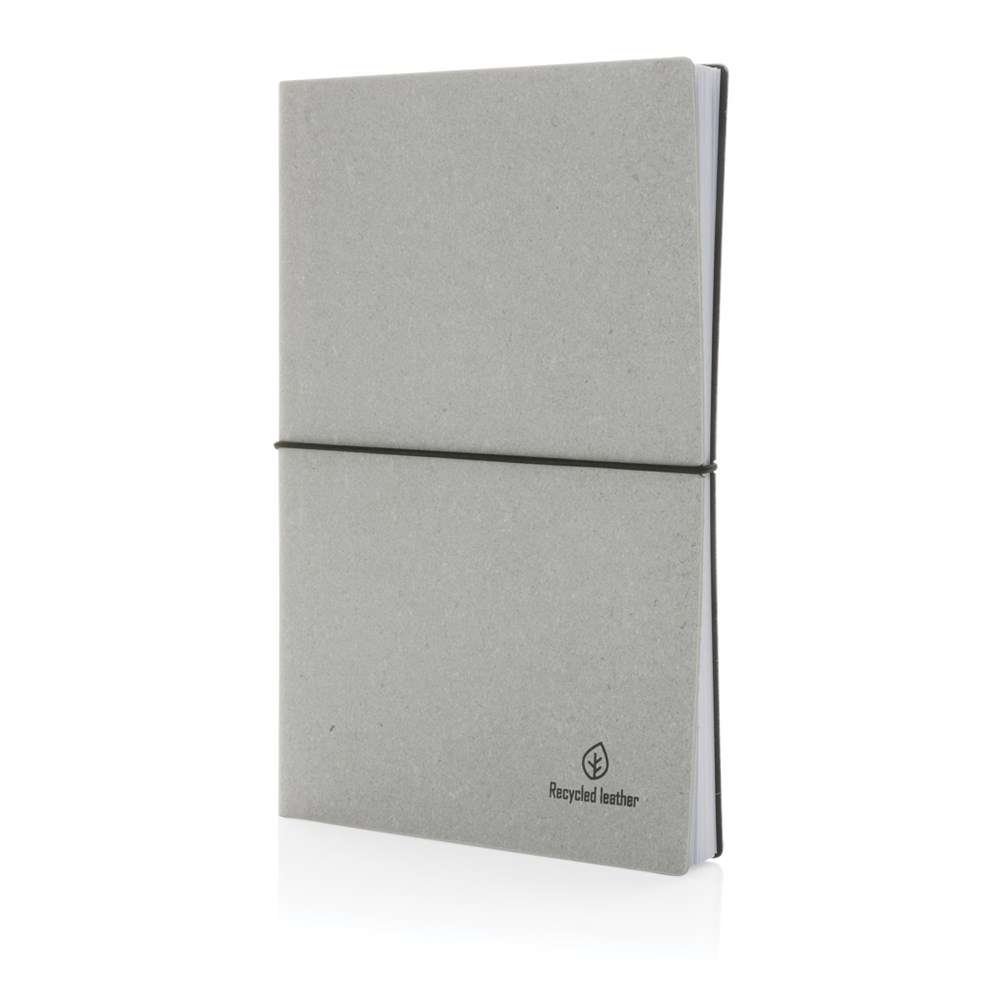 A5 Notizbuch aus GRS recyceltem Leder