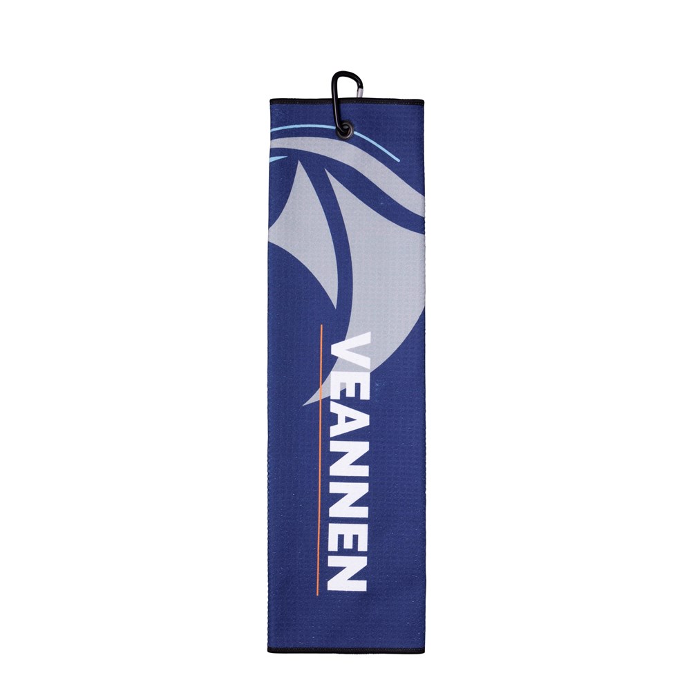Golfhandtuch Mikrofaser all-over