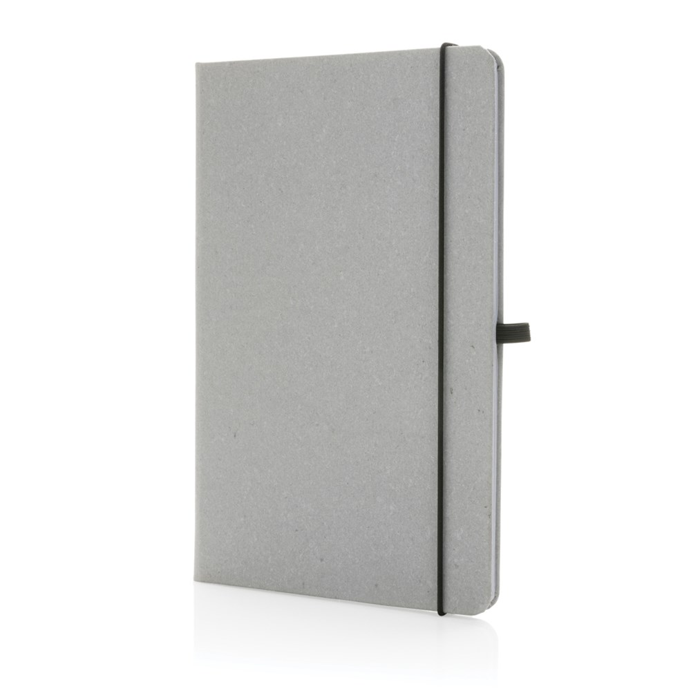 A5 Hardcover Notizbuch aus GRS recyceltem PU
