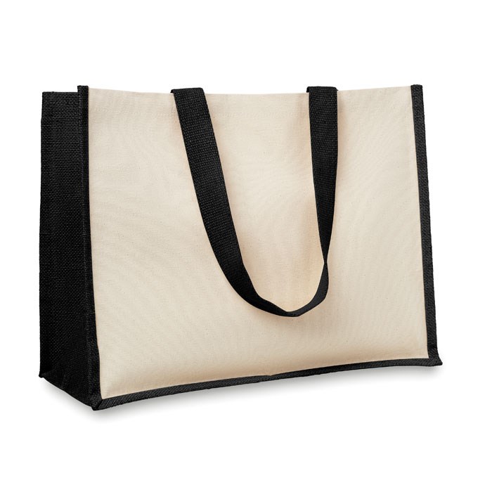 CAMPO DE FIORI - Jute/Canvas Shopper 