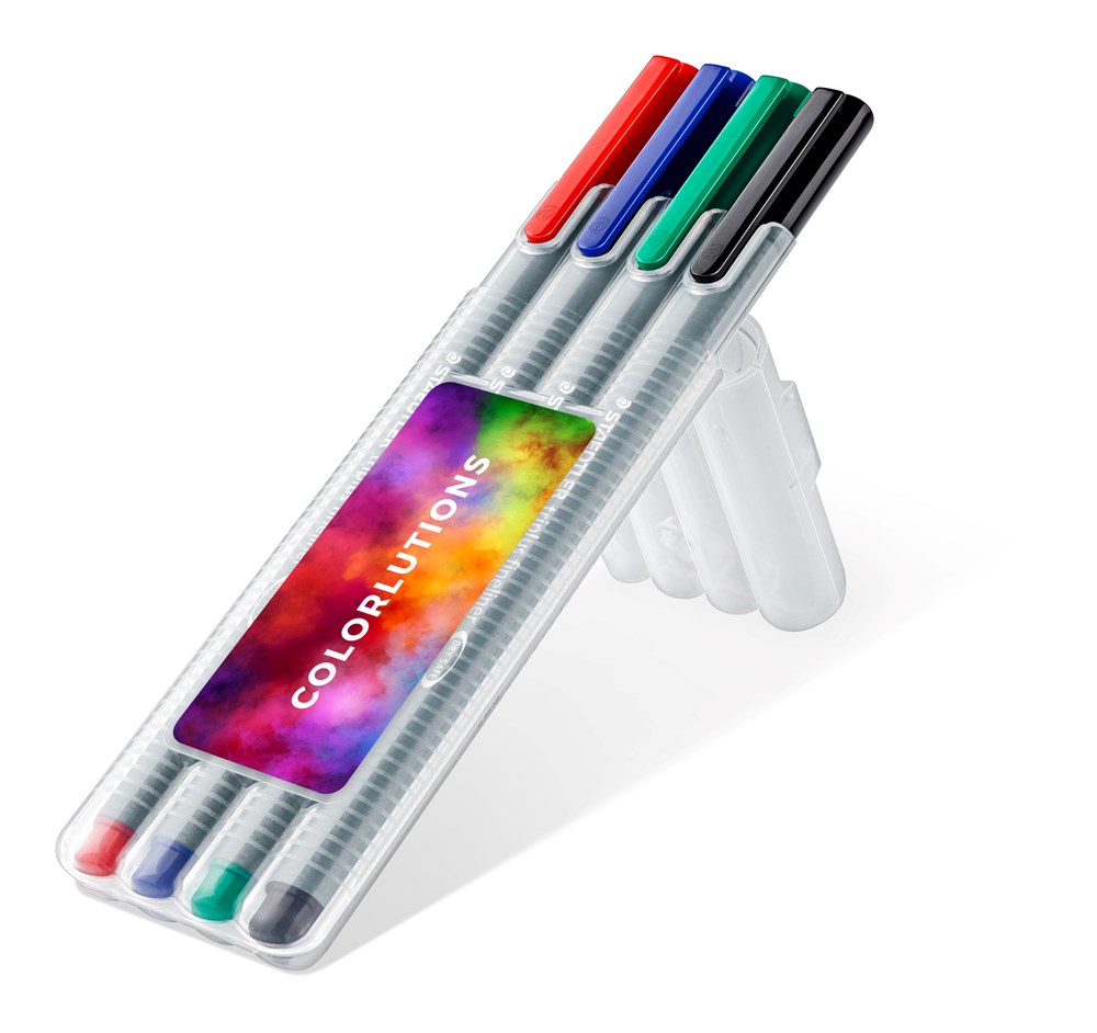 STAEDTLER triplus® fineliner, 4er Box