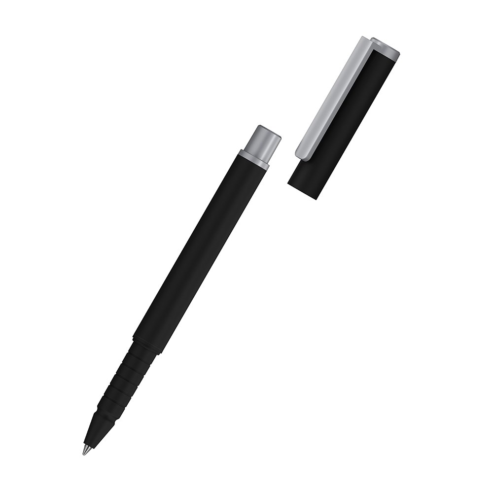 Klio-Eterna - Flute rollerball softtouch PPs - Tintenrollersofttouch schwarz